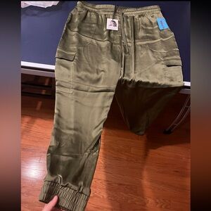 CUTE Army Green Soft Cargos